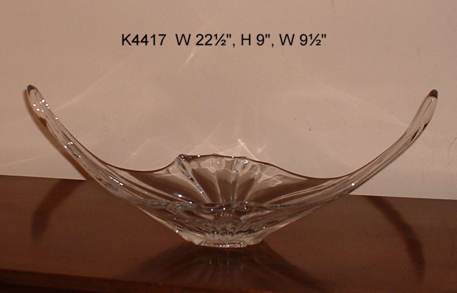 Glass Bowl     Ref K4417